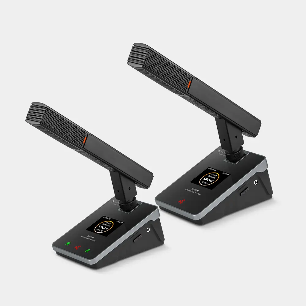 Short Gun Microphone With Display Series