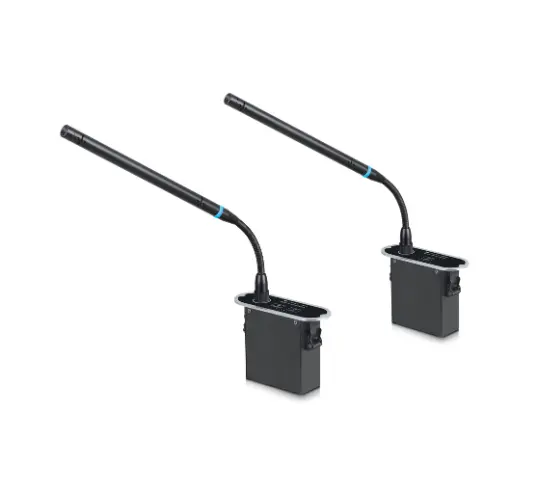 FLUSH MOUNT DIGITAL CONFERENCE SYSTEM WITH CAMERA TRACKING CFM100 & DFM100