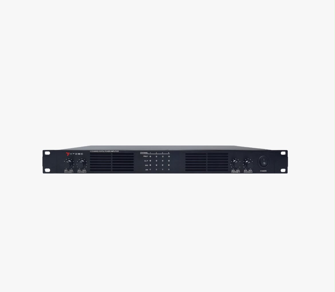 Class D Power Amplifier 4 Channel